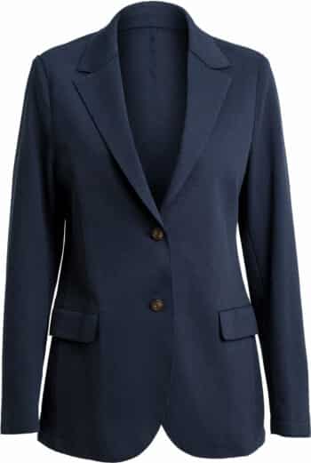 Taillierter Two-Button Blazer aus Baumwolle